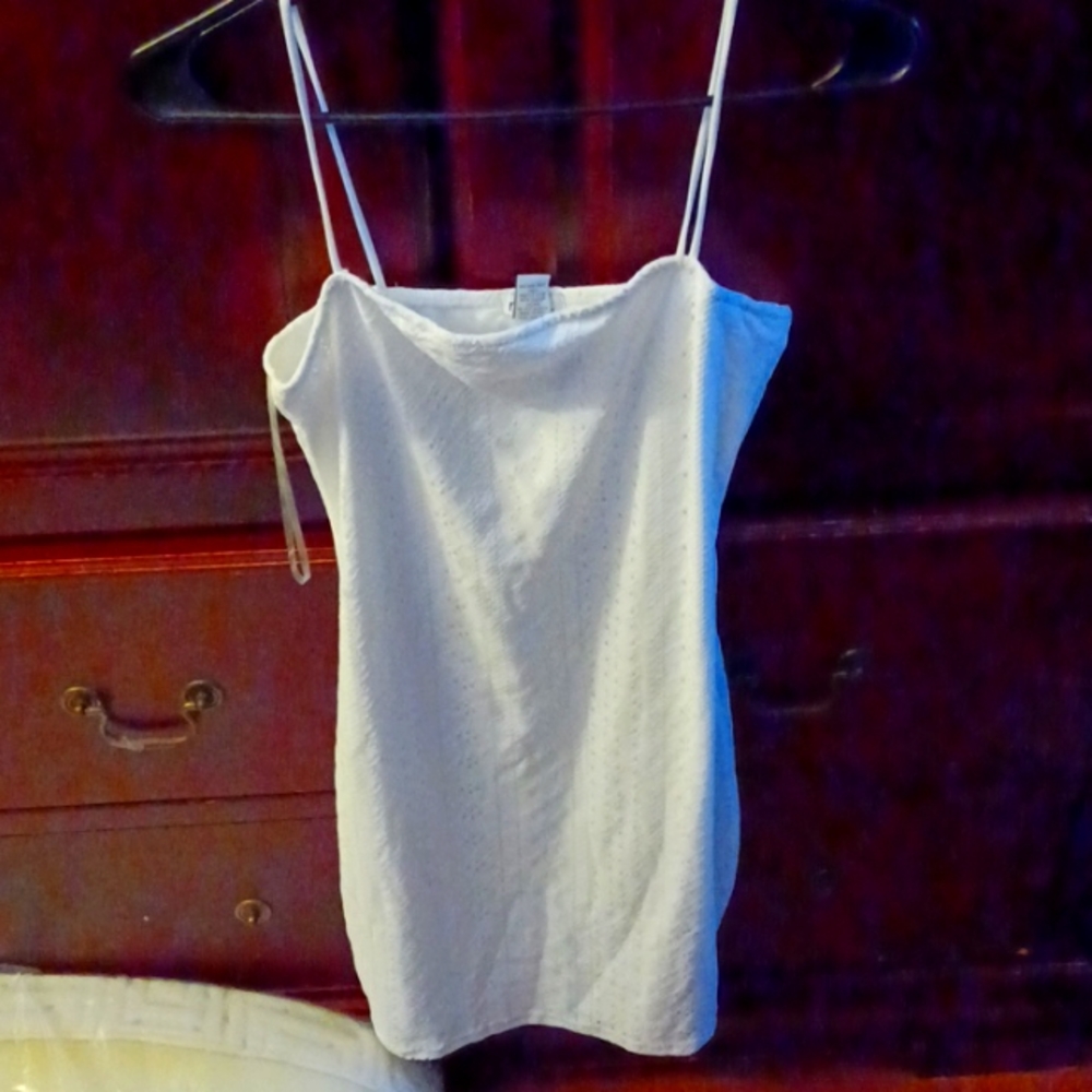 White Manny dress keen high